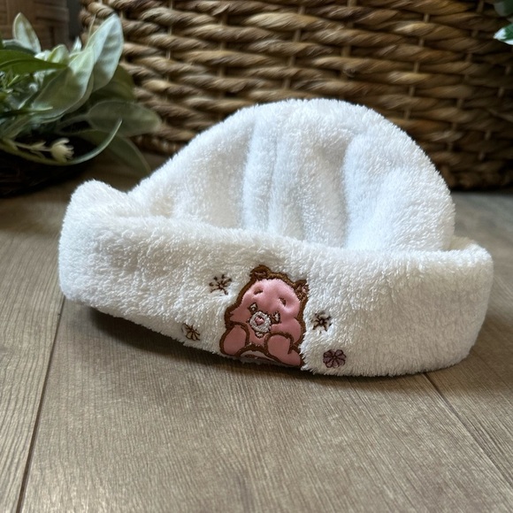 Y2K Care Bears Baby Infant Winter Beanie Hat Cap Like New Condition - Picture 13 of 16